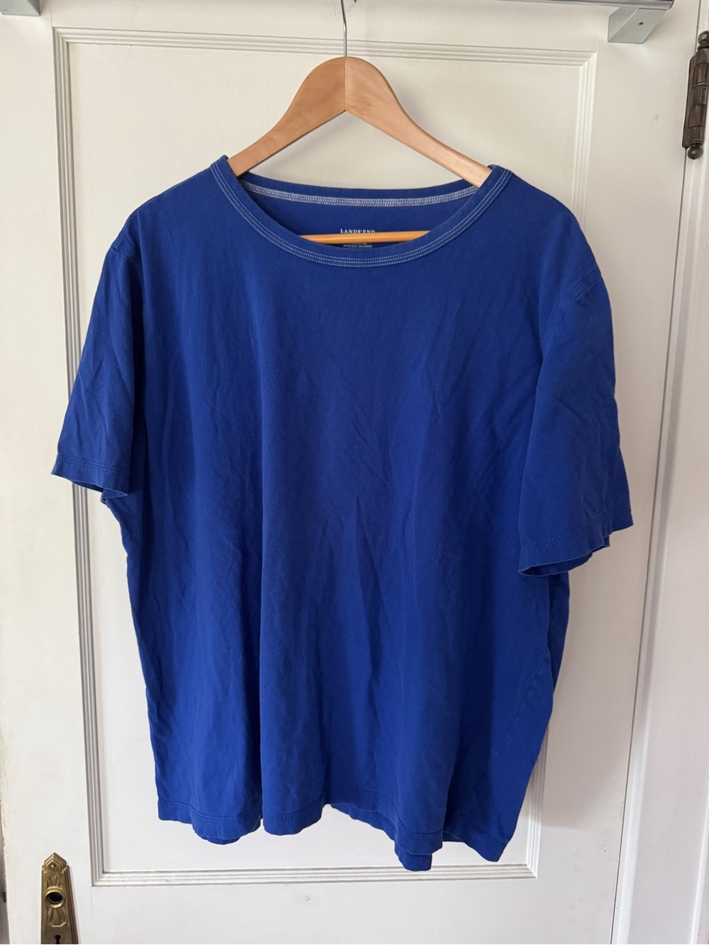 Lands' End Royal Blue Short Sleeve Tee XL